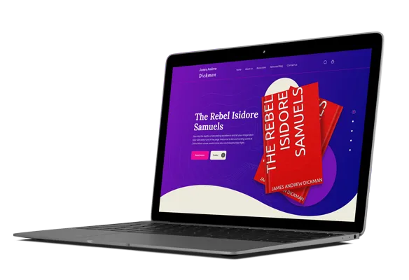 Author Website Design servcies by Penguin Publishing Company